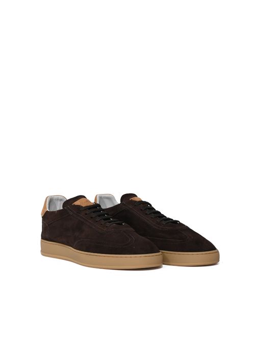 Sneakers Akira Amalfi in suede Brown Taffy SOLDINI 80 | 80000-A-SL2 AKIRABRW